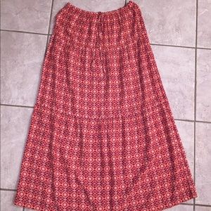 Pink Sequenced Maxi Skirt!